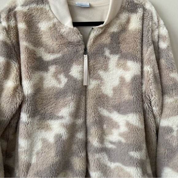 Columbia-multi Colour Faux Fur Full Zip Jacket - Picture 9 of 12